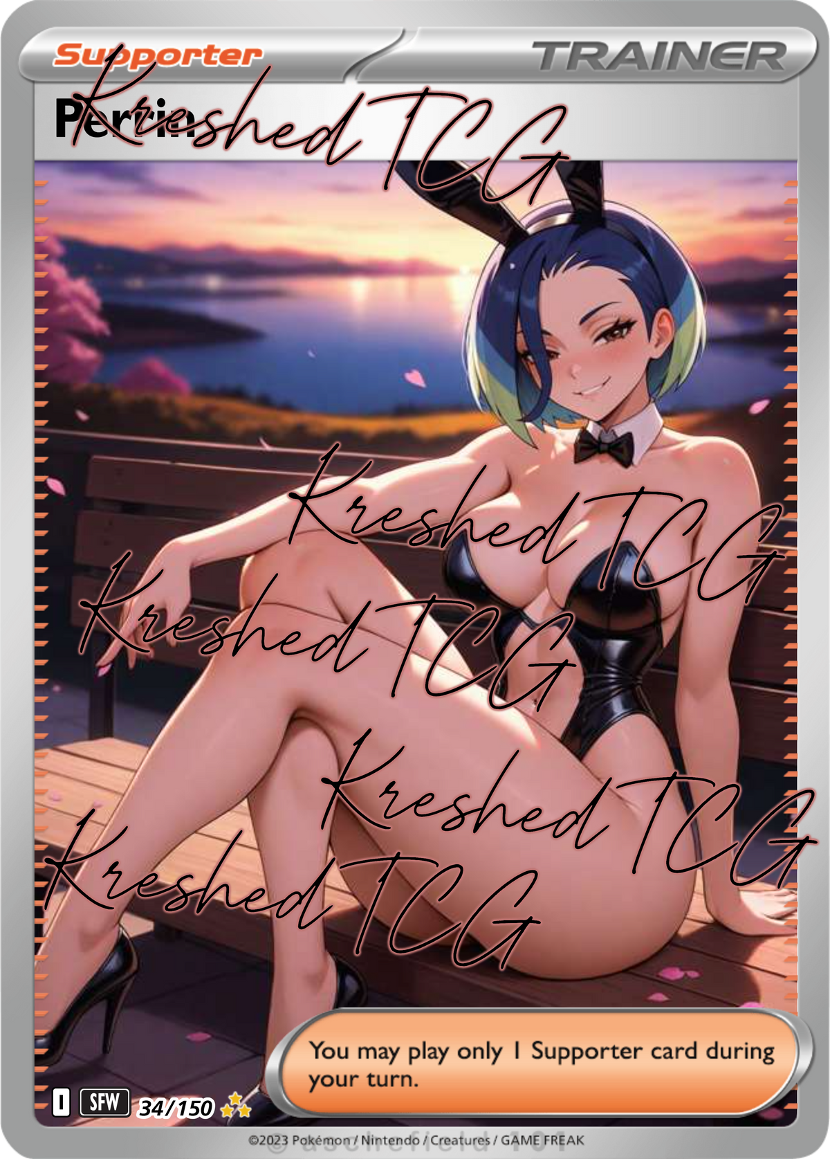 Perrin Pokémon Full Art Holo – Anime Custom Card | KreshedTCG