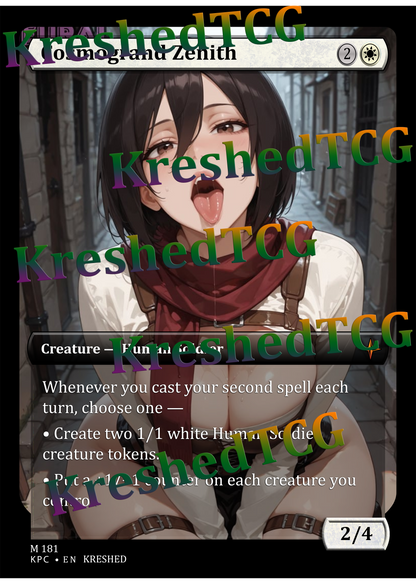 Cosmogrand Zenith MTG Full Art Holo – Anime Custom Card | KreshedTCG