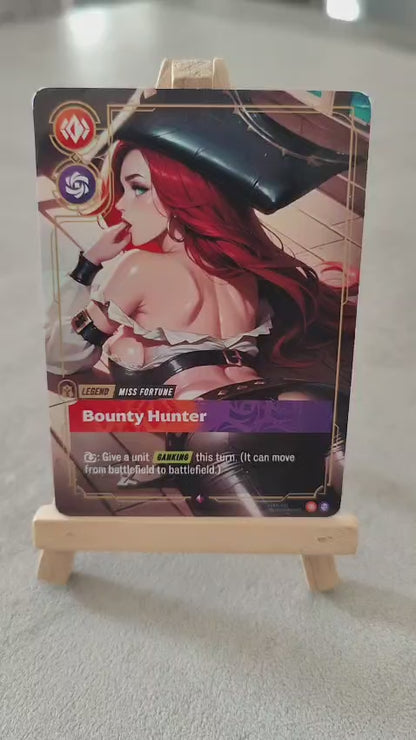 Miss Fortune Buccaneer Full Art Holo – Anime Custom Card | KreshedTCG